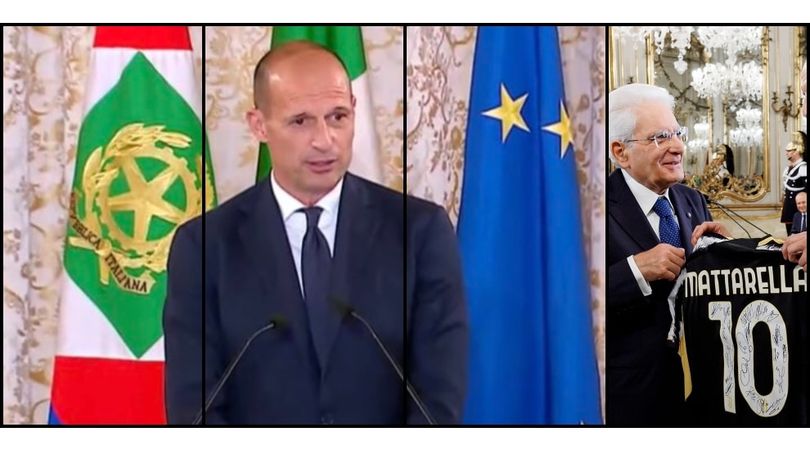La Juve e Allegri da Mattarella: un Max istituzionale