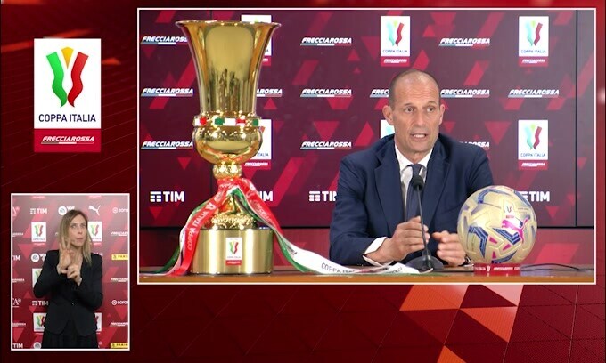 Allegri sulla finale di Coppa Italia: "Per molti può essere l'ultima"