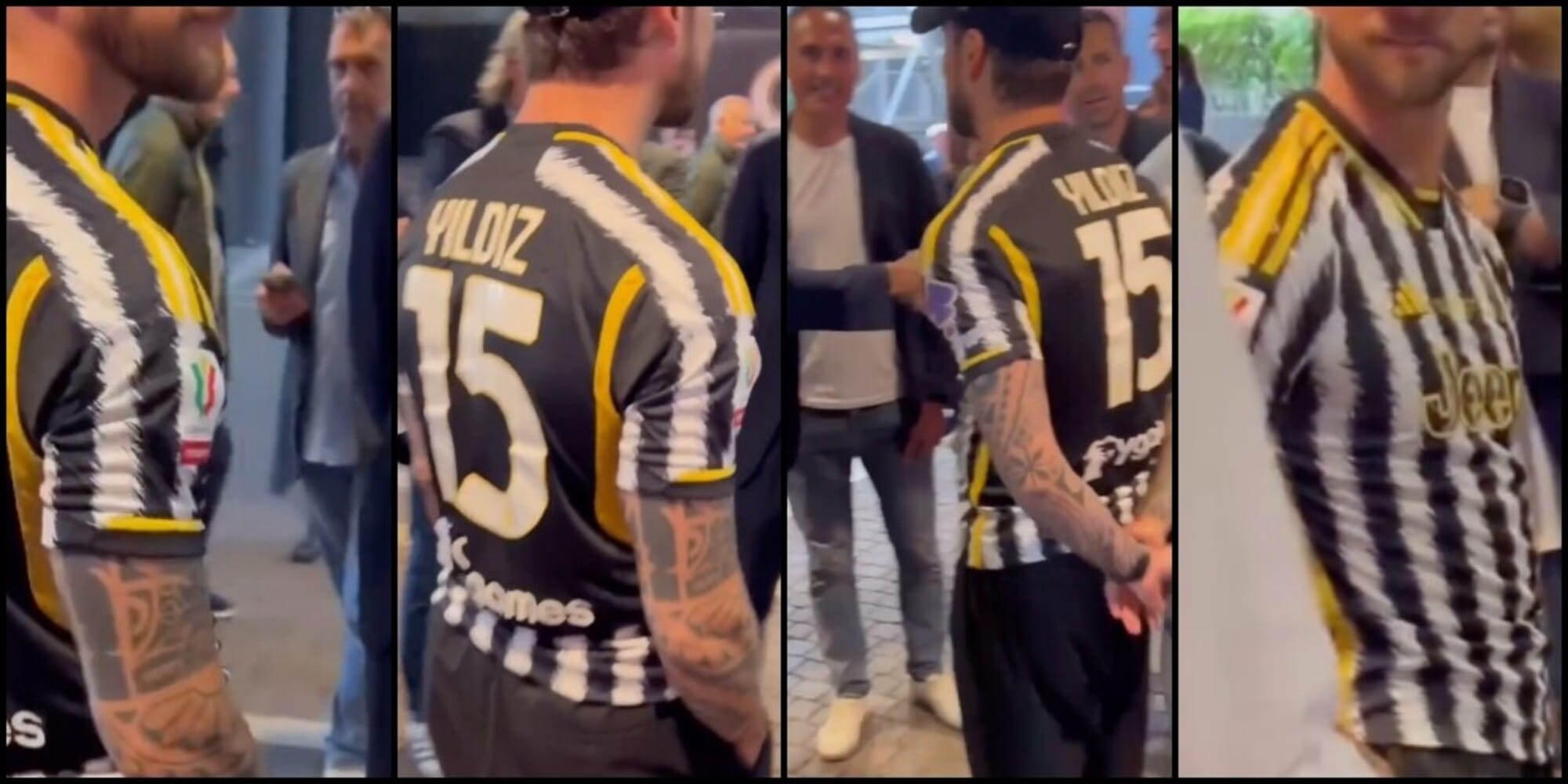 Lo riconoscete? La leggenda Juve alla finale con la maglia di Yildiz