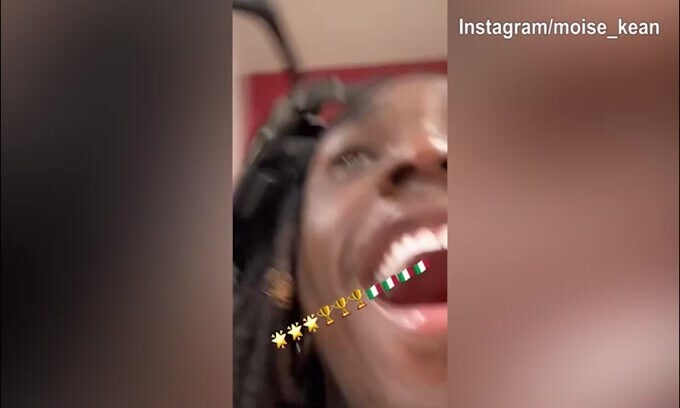 Juve, festa in spogliatoio per Kean e Iling Jr