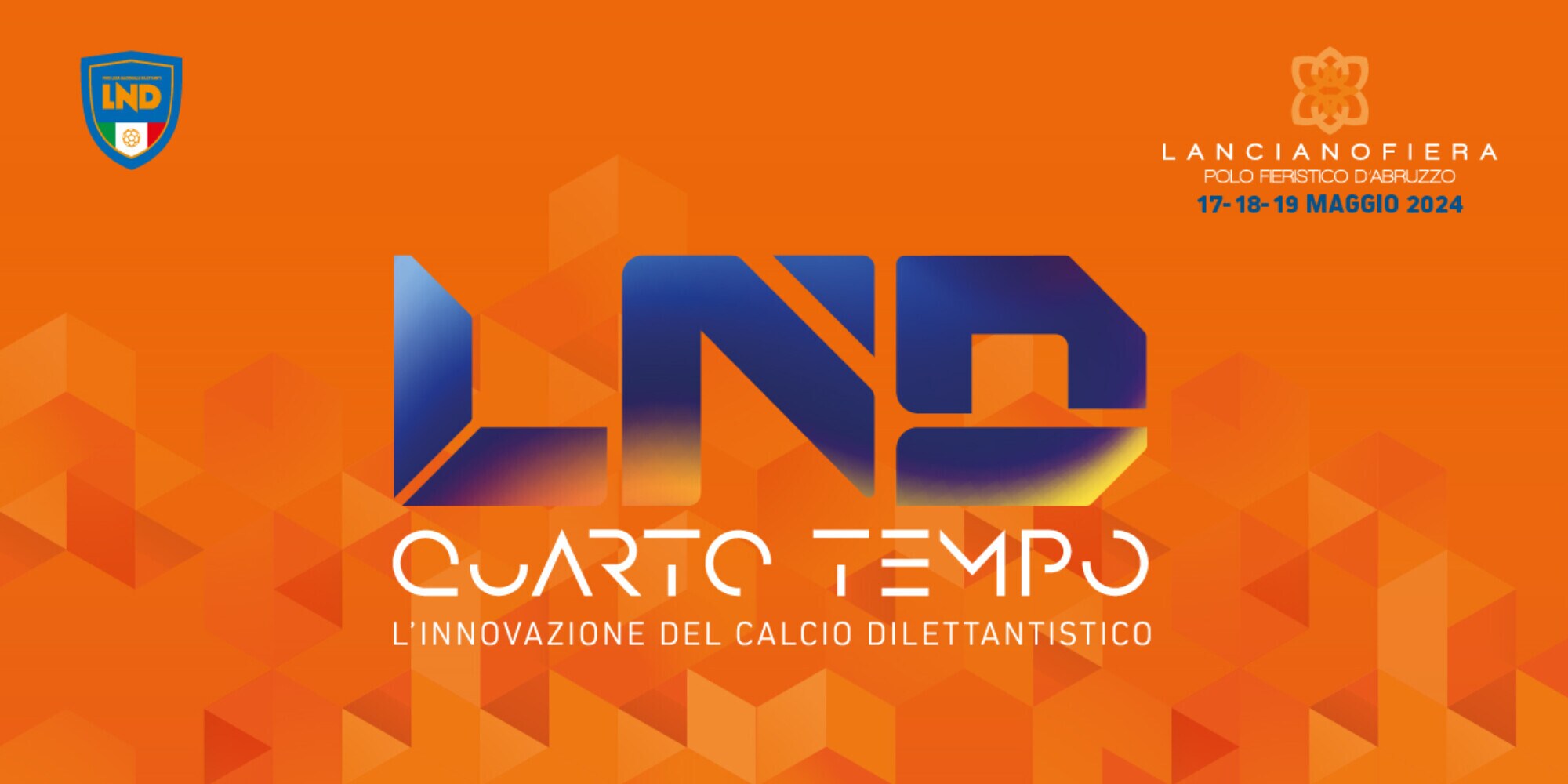 Lnd “Quarto Tempo: L’innovazione del calcio dilettantistico”: taglio del nastro a Lanciano Fiera
