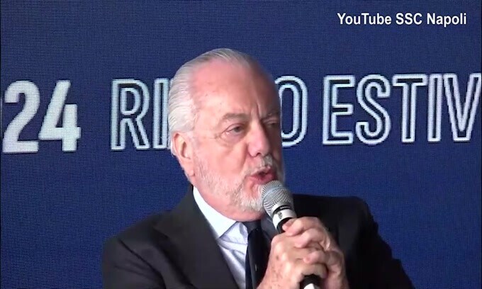 De Laurentiis: "Pronta ricostruzione totale"