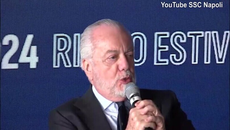 De Laurentiis: "Pronta ricostruzione totale"