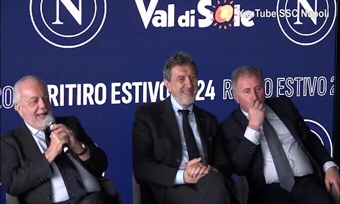 De Laurentiis: "Kvaratskhelia? Vanno rispettati i contratti"