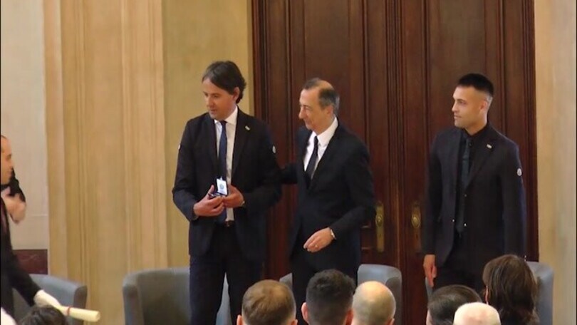Ambrogino d'Oro all'Inter, anche il Sindaco Sala riceve un omaggio