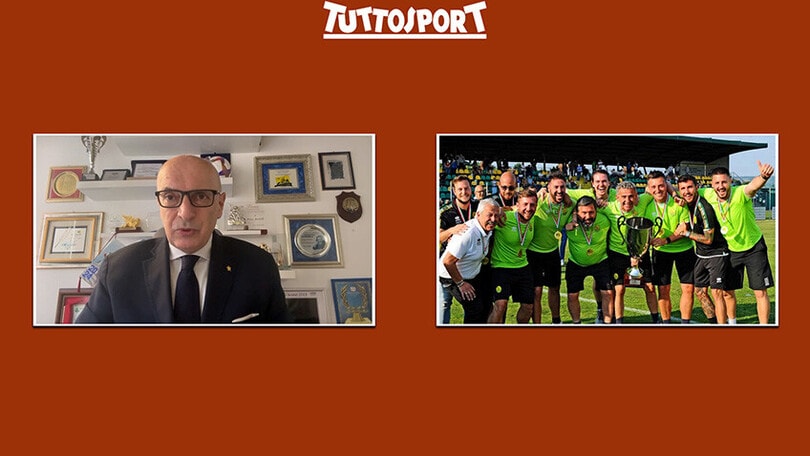 Caldiero Terme: storia di Soave, allenatore e netturbino e della sua squadra: portano in Serie C i valori autentici del calcio