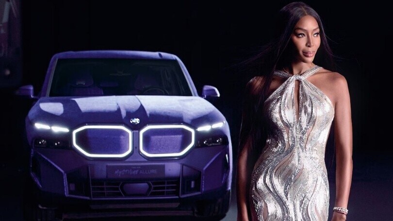 La BMW avvolta nel velluto è un'idea di Naomi Campbell