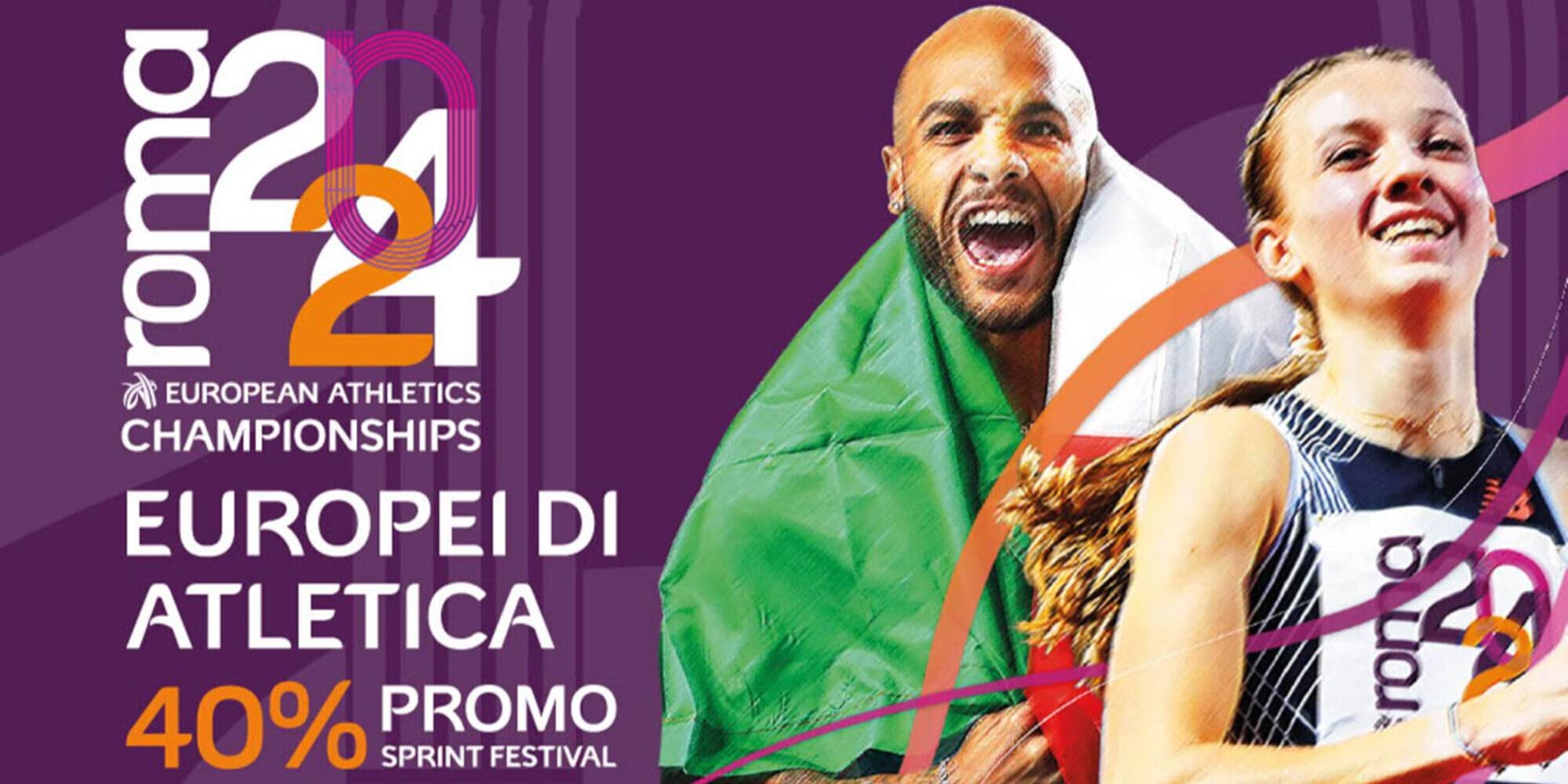 A 20 giorni dal via degli Europei di Atletica un’altra promozione speciale
