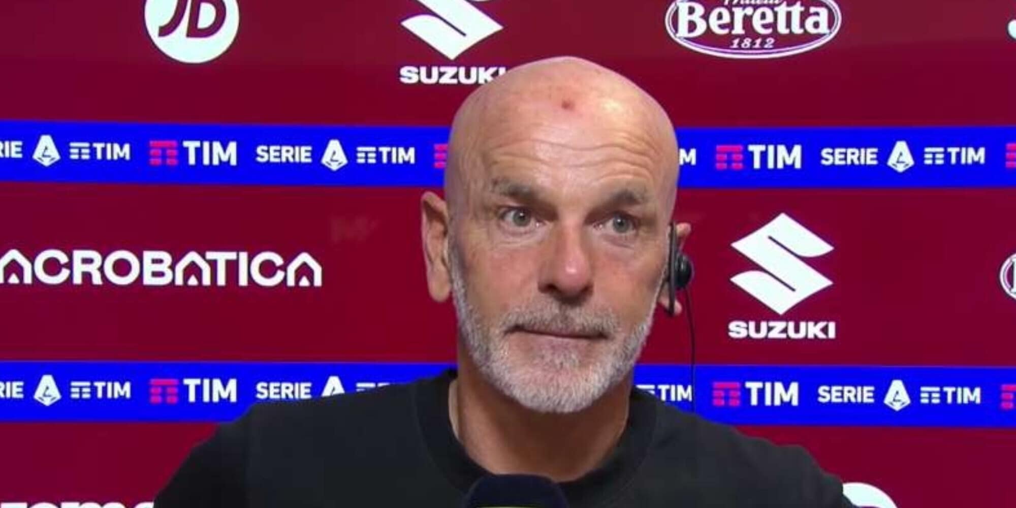 Pioli: "Bilanci? Prossima settimana. Ma una cosa si può dire..."
