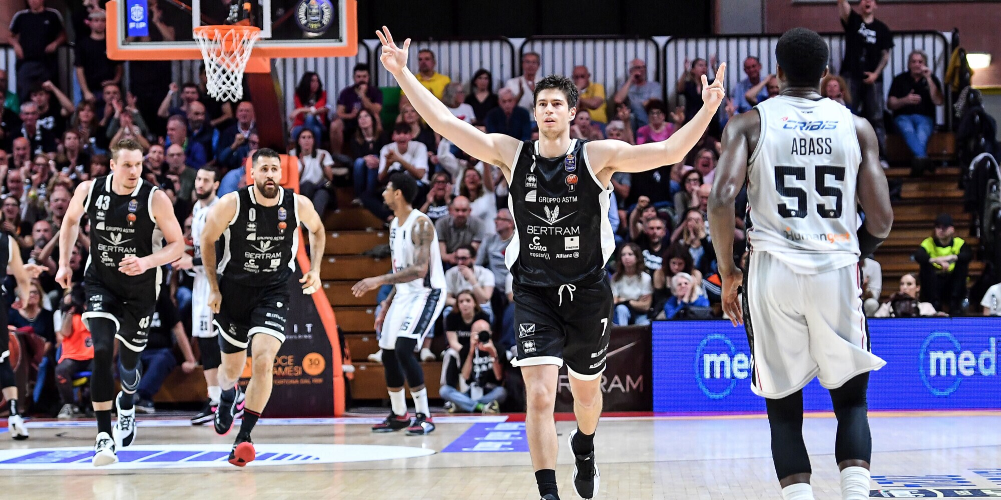 Granitico Derthona: gioca una partita esaltante, batte la Virtus e forza Gara 5