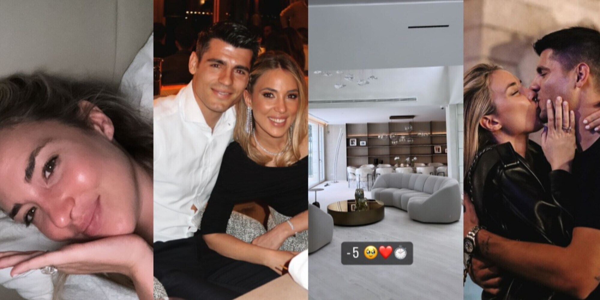 Alice Campello e Morata, annuncio social a sorpresa" Meno 5 giorni"