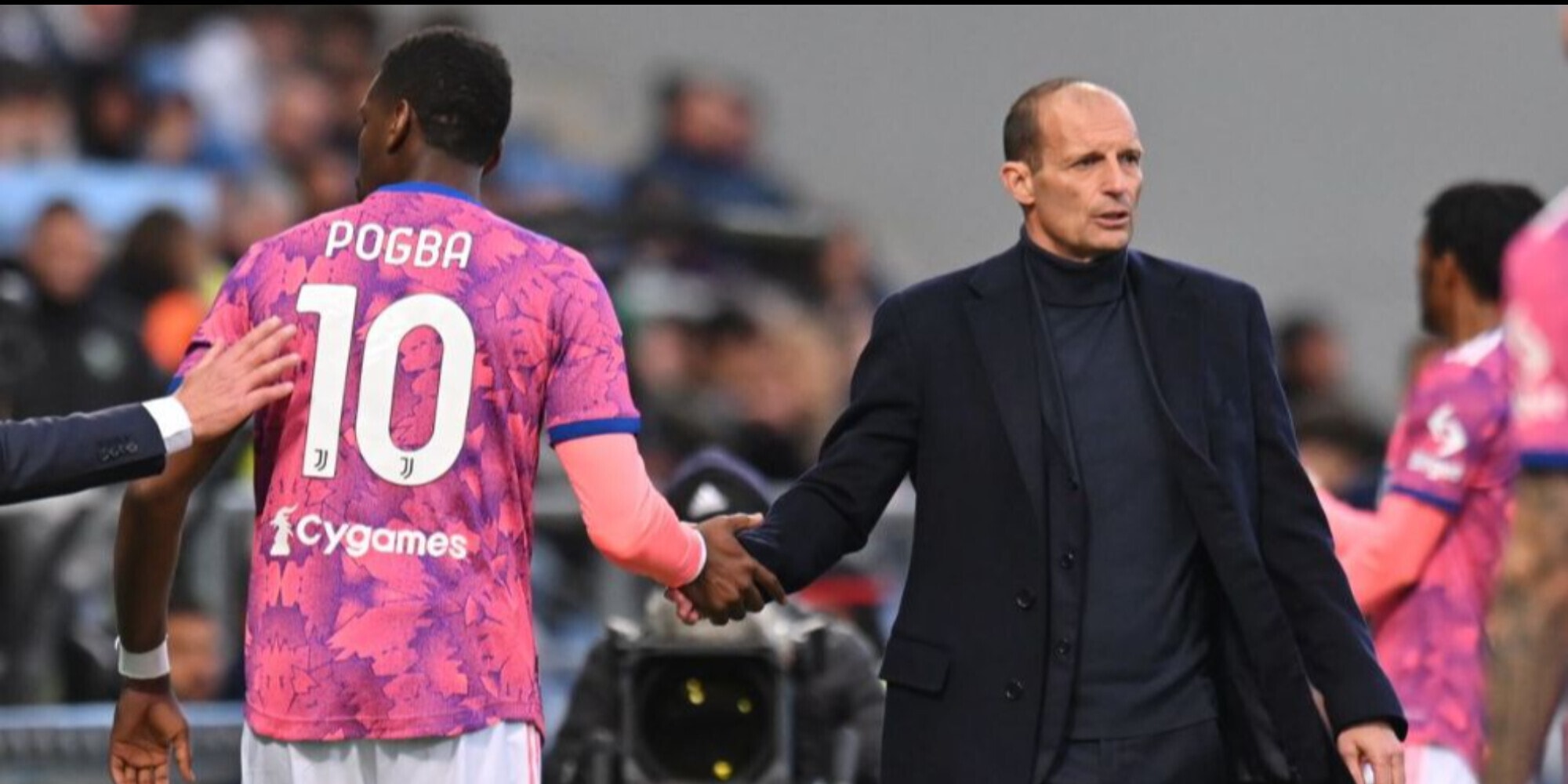 Pogba, l'omaggio ad Allegri: l'immagine iconica, è la fine dei grandi ritorni
