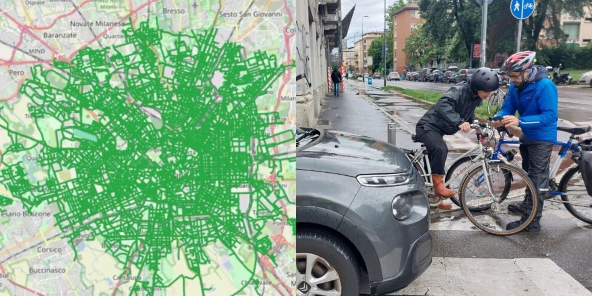 Maxi iniziativa dei milanesi: in migliaia segnalano le auto in sosta vietata