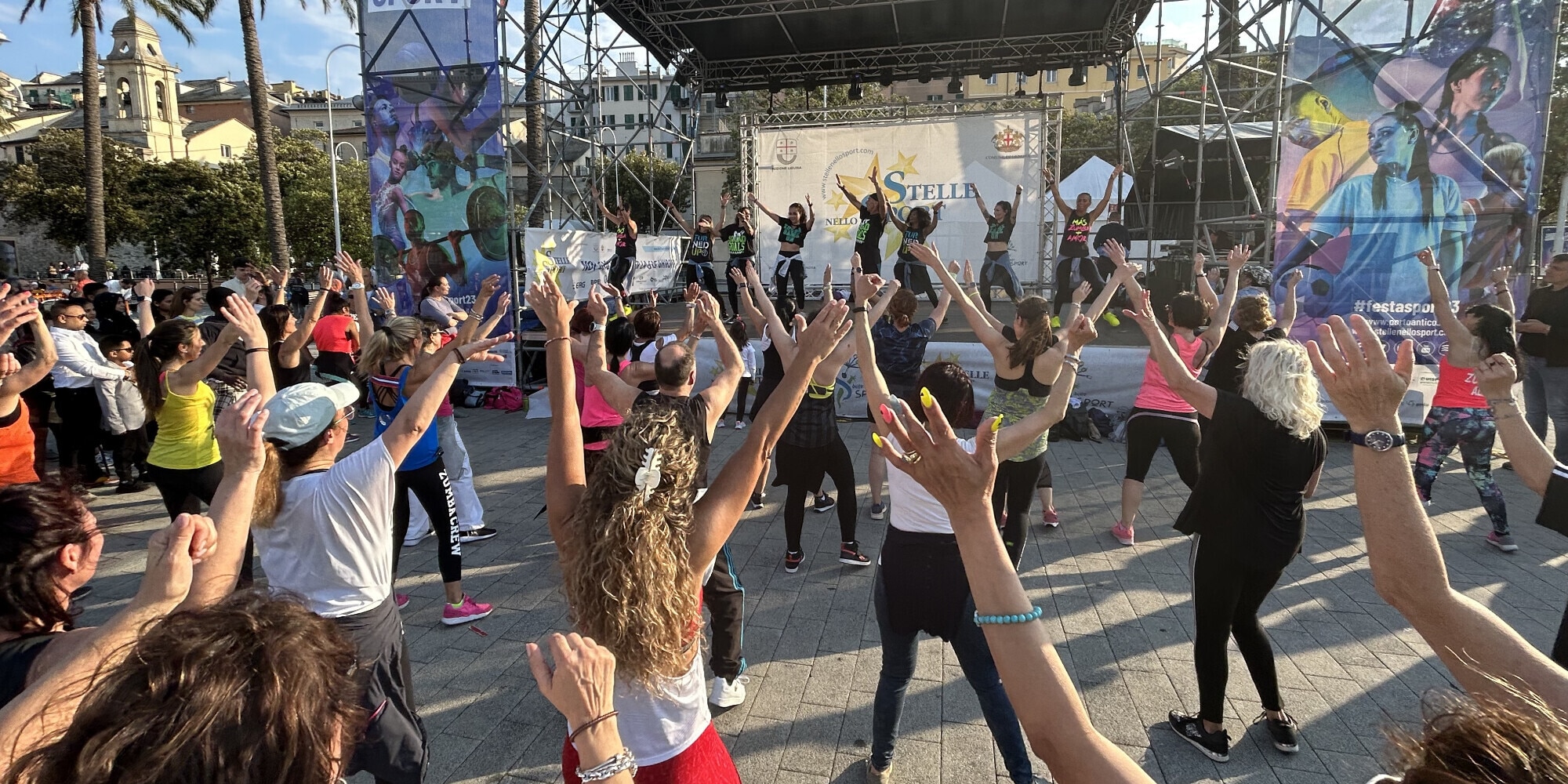 Le mille esibizioni della Festa dello Sport
