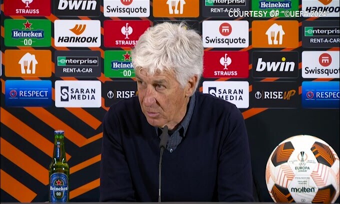 Gasperini, il toccante ricordo per le vittime del Covid a Bergamo