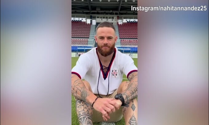 Cagliari, il saluto di Nandez: "Non è un addio, è un arrivederci"