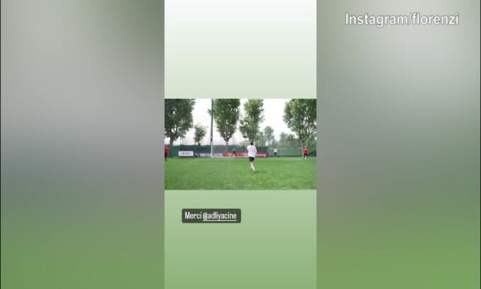 Milan, perla spettacolare di Florenzi: gol dello scorpione in allenamento
