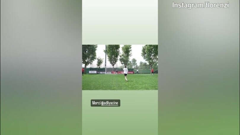 Milan, perla spettacolare di Florenzi: gol dello scorpione in allenamento