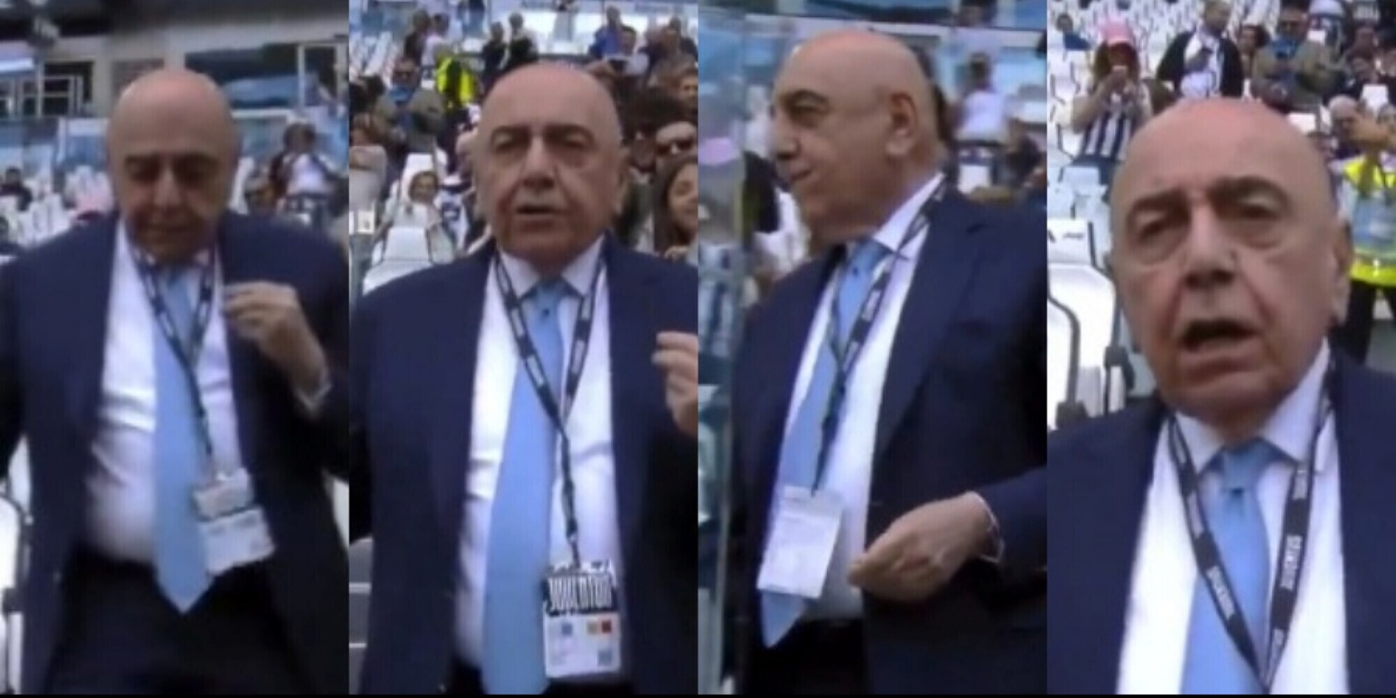 "È della Juve": Galliani e il siparietto tutto da ridere coi tifosi bianconeri