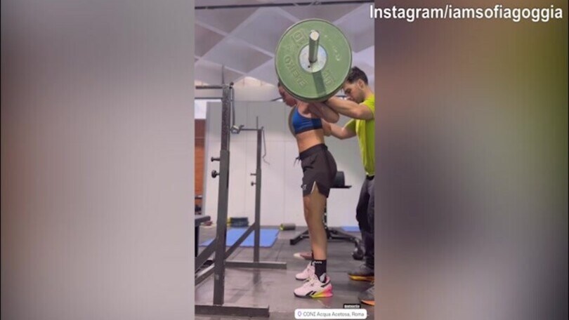 Progressi continui per Sofia Goggia: eccola allenarsi