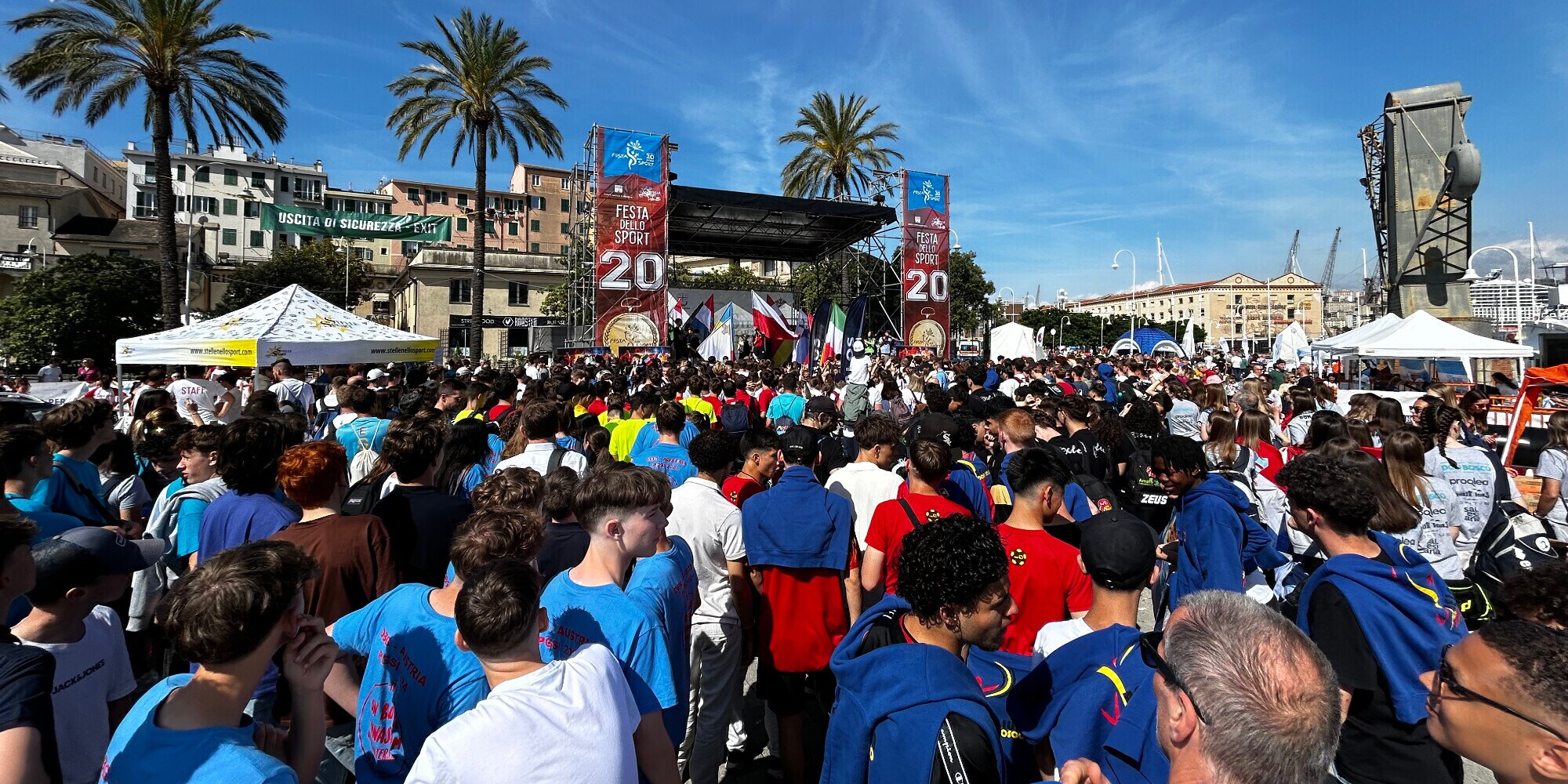 Record di presenze per la ventesima edizione, Festa dello Sport per 140.000