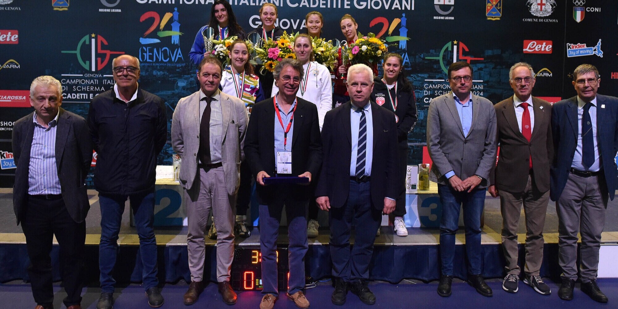 Scherma, che passione! Grande successo per i Tricolori Cadetti e Giovani