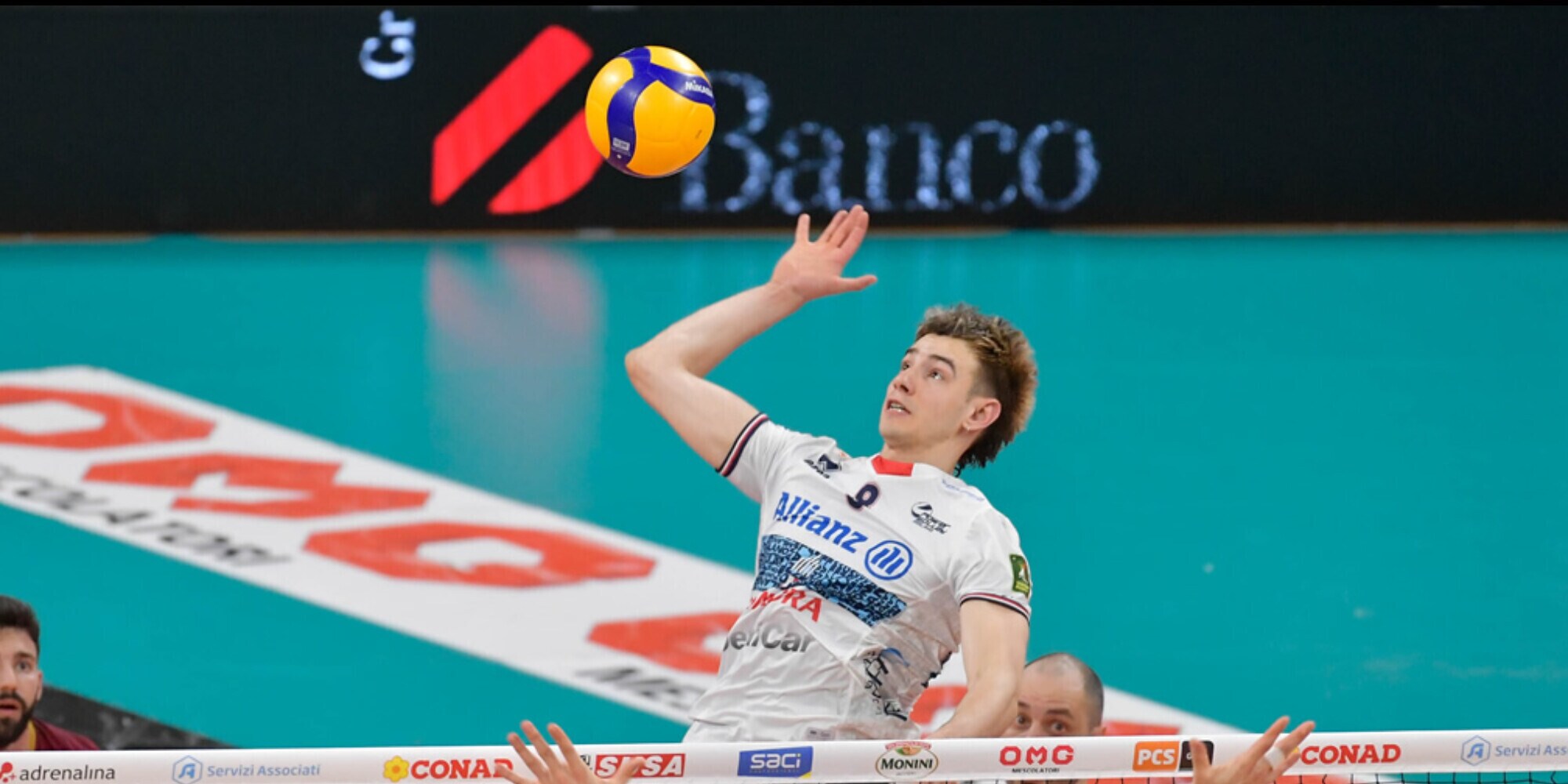 Volley Mercato: Perugia accoglie il centrale argentino Agustin Loser
