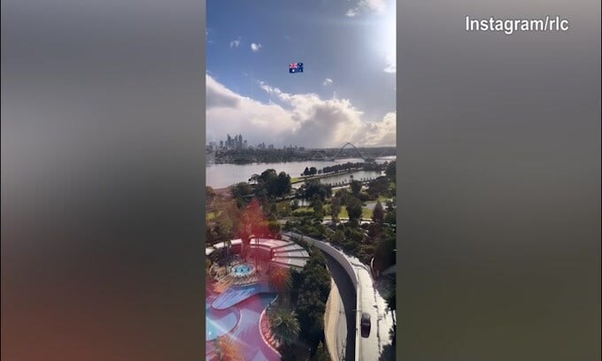 Il Milan è in Australia: panorama da urlo