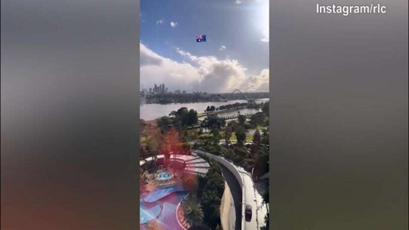 Il Milan è in Australia: panorama da urlo