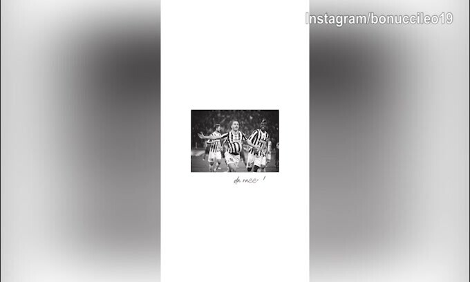 Bonucci, l'emozionante video social per l'addio al calcio