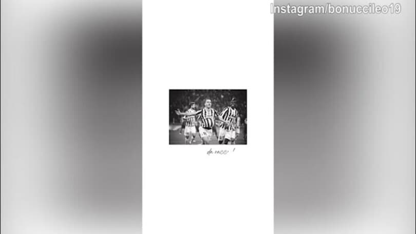 Bonucci, l'emozionante video social per l'addio al calcio