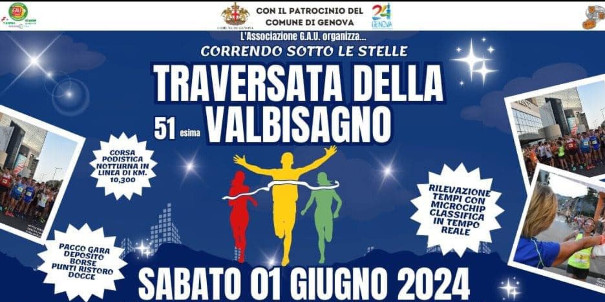 Genova di corsa con la 51ª Traversata della ValBisagno