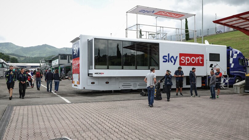 Mugello a tutto gas con Sky Sport MotoGp