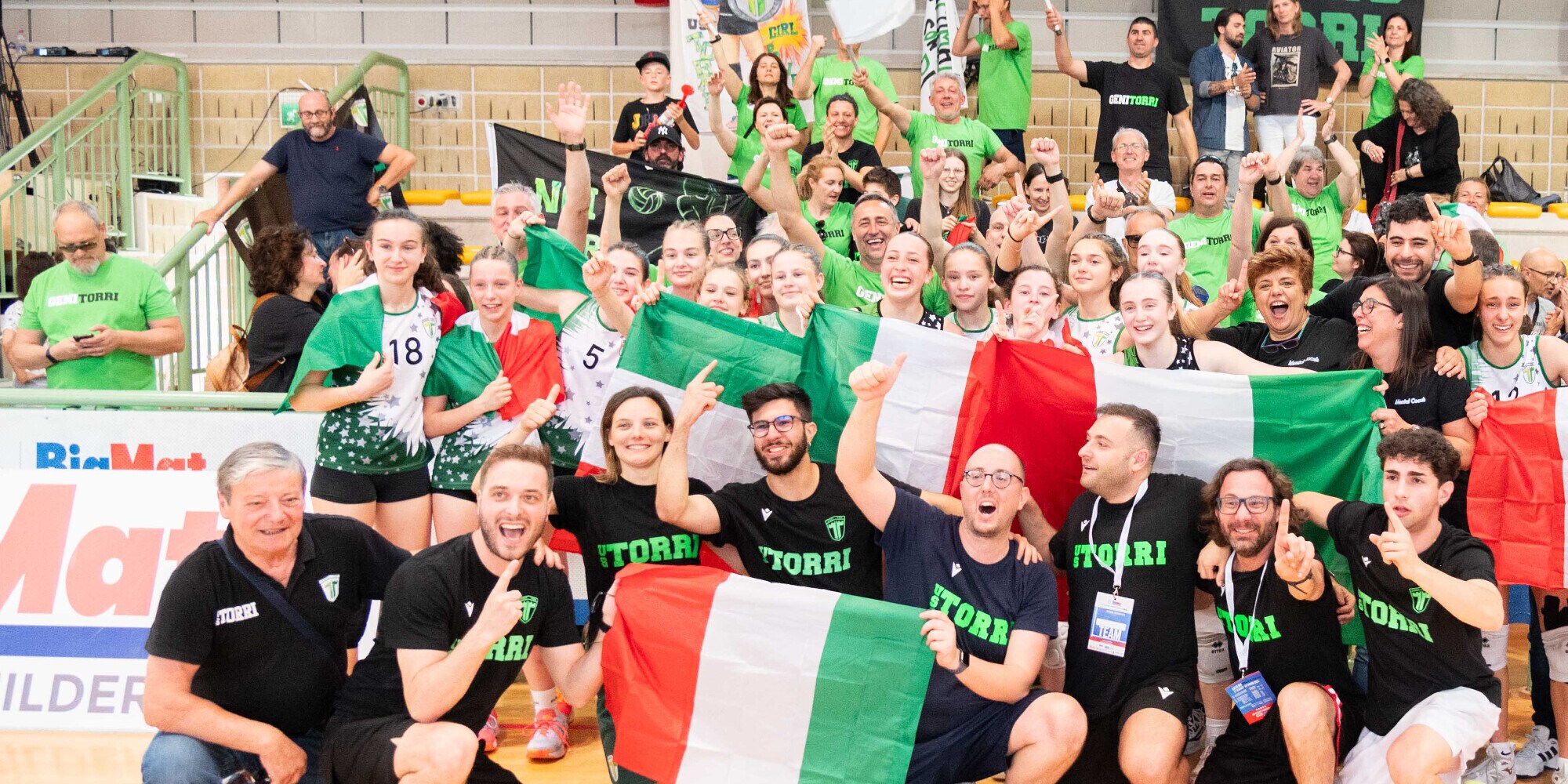 Volley Giovanile: lo scudetto Under 14 femminile se lo prende l'U.S. Torri