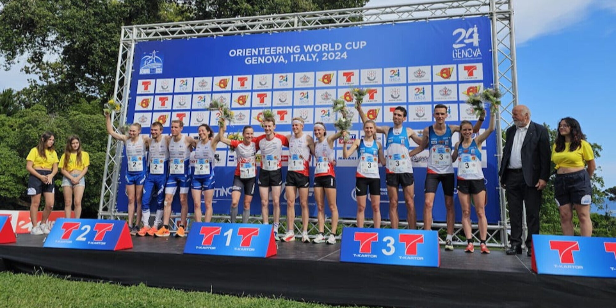 Orienteering: la Svizzera brilla tra i Parchi di Nervi
