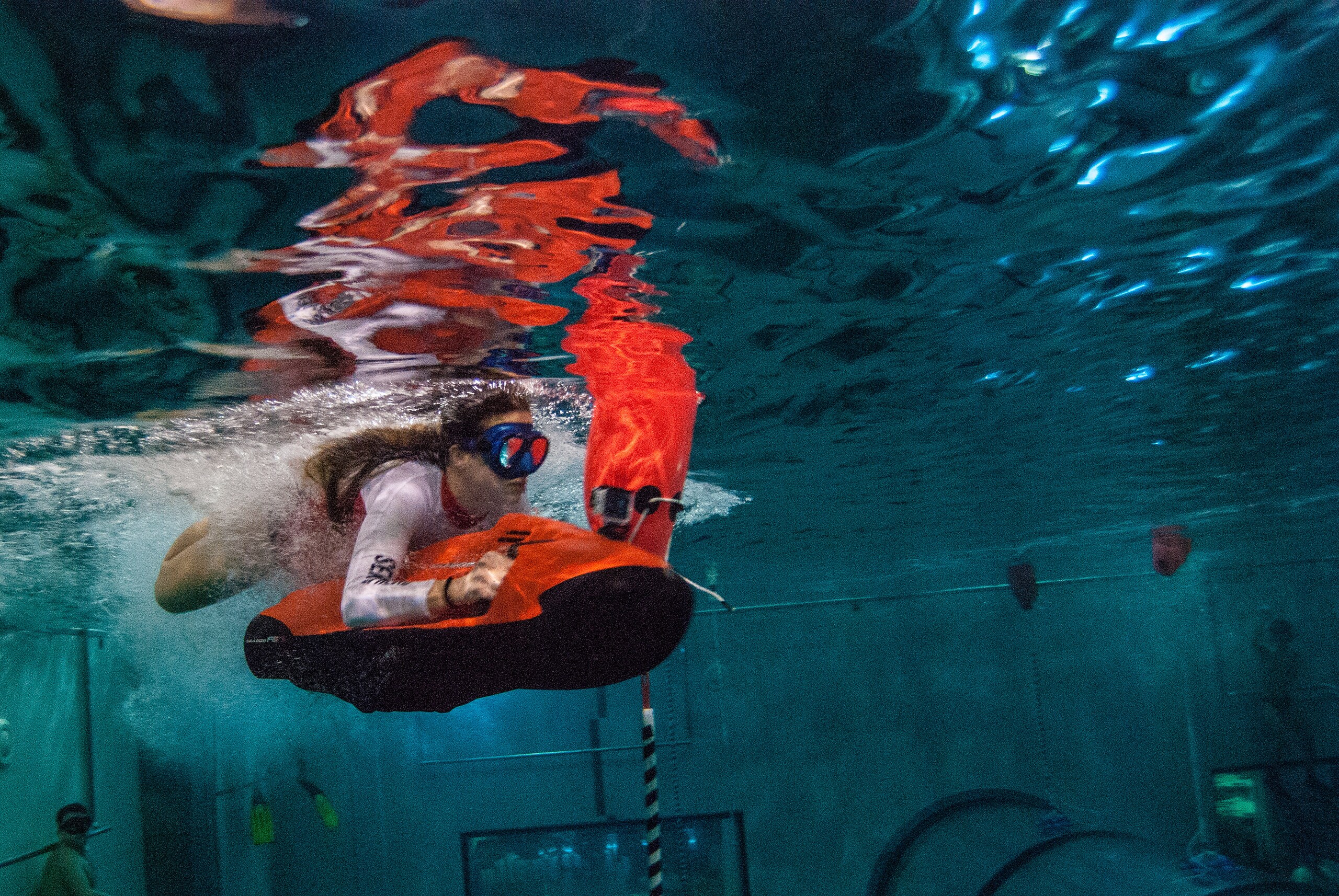 Lo spettacolo della piscina termale più profonda