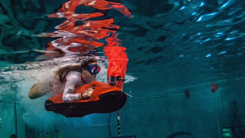 Lo spettacolo della piscina termale più profonda