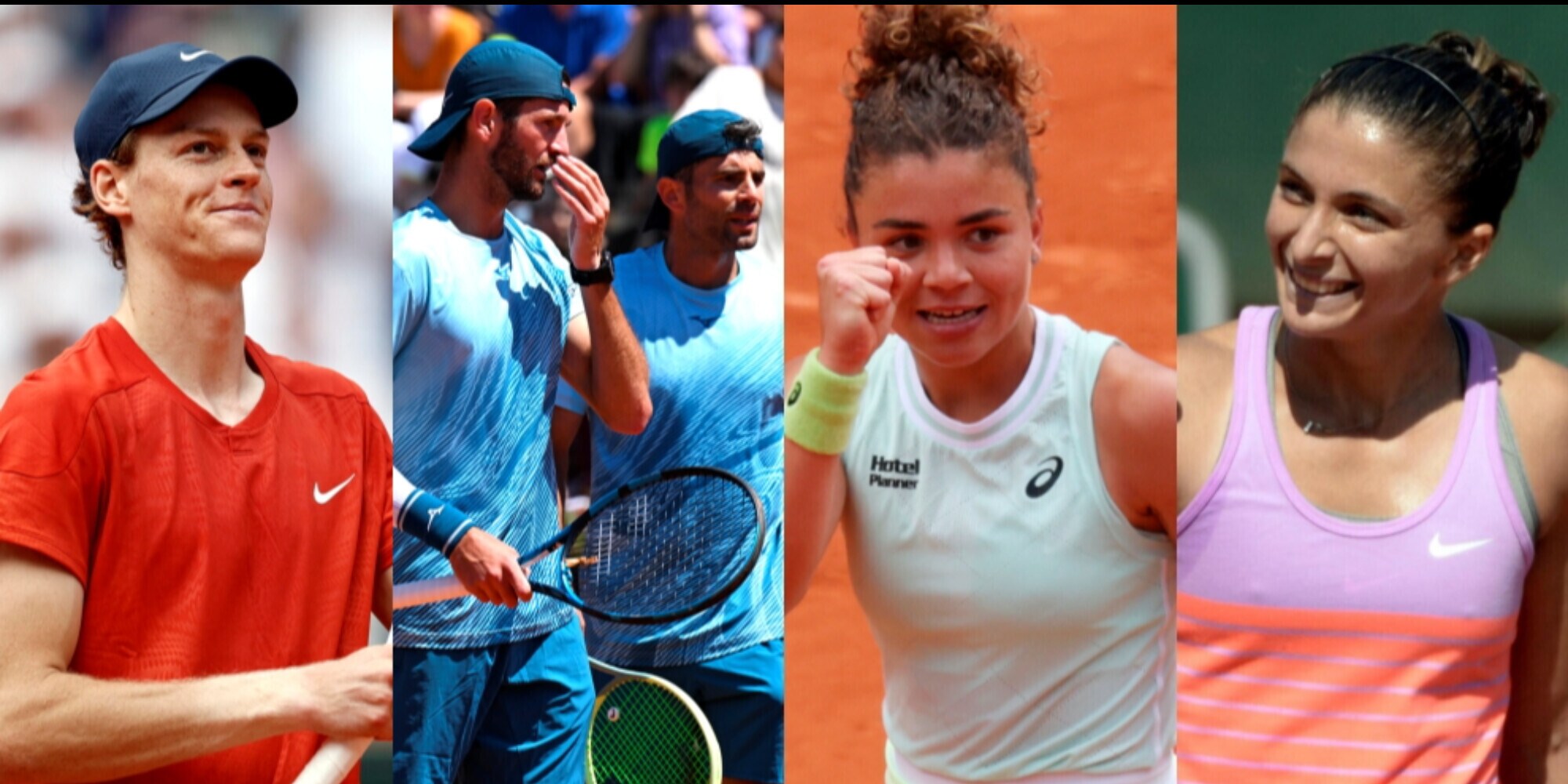 Italia show al Roland Garros: è semifinale anche nei tornei di doppio!