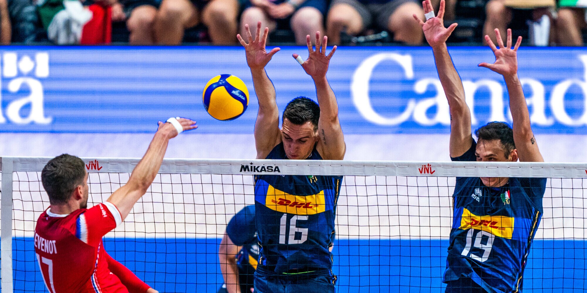 Nazionale Maschile: primo ko azzurro in VNL contro la Francia