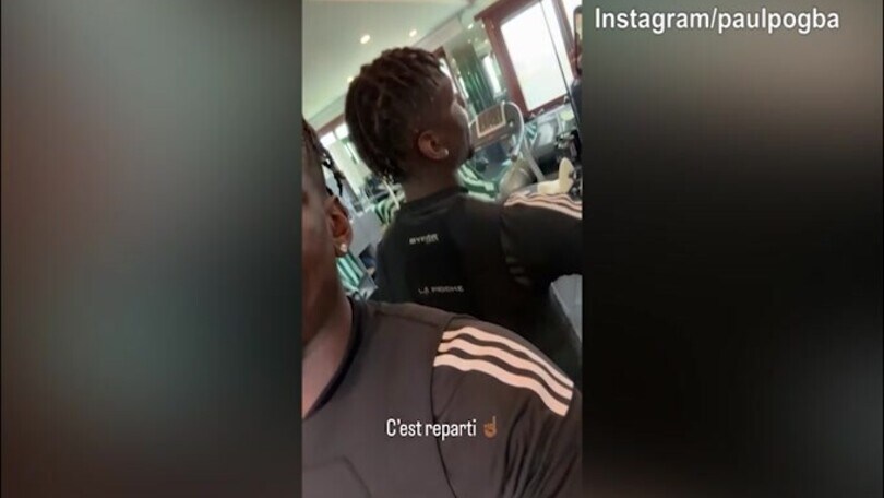 Juve, la tenacia di Pogba: lavora per mantenersi in forma