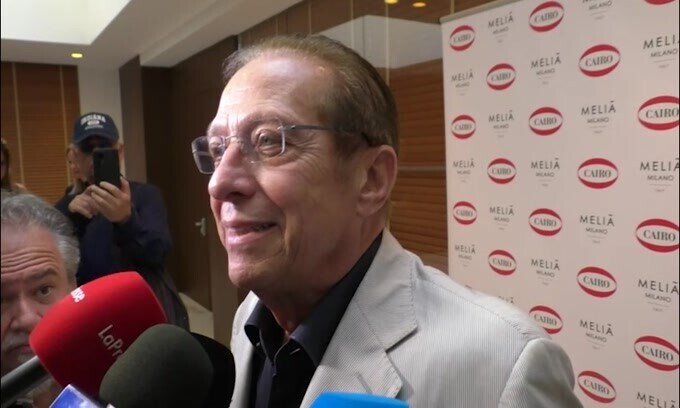 Paolo Berlusconi scherza con i giornalisti: "Parlate di Moratti?"