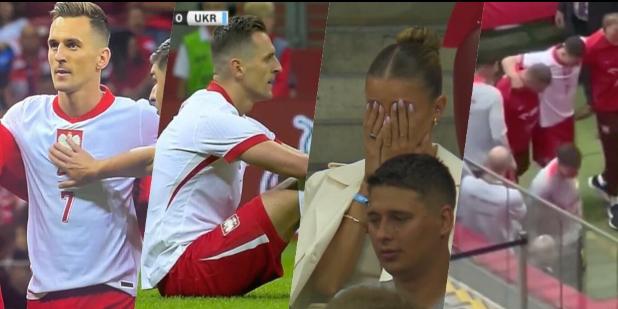 Milik, ansia Juve: fidanzata in lacrime e operazione. Il ct: “Salta l’Europeo”