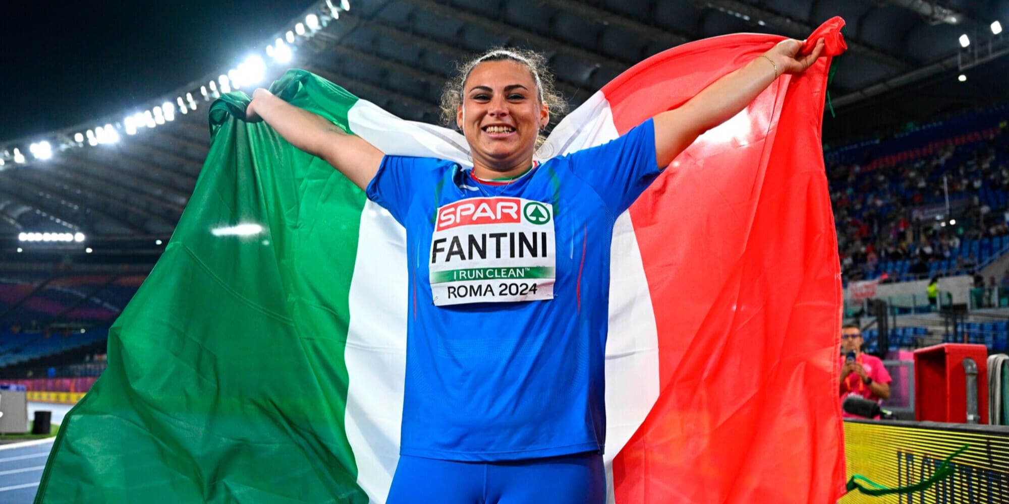 Fantini trionfa nel martello, oro agli Europei di Roma! Sito 5° nei 400 metri