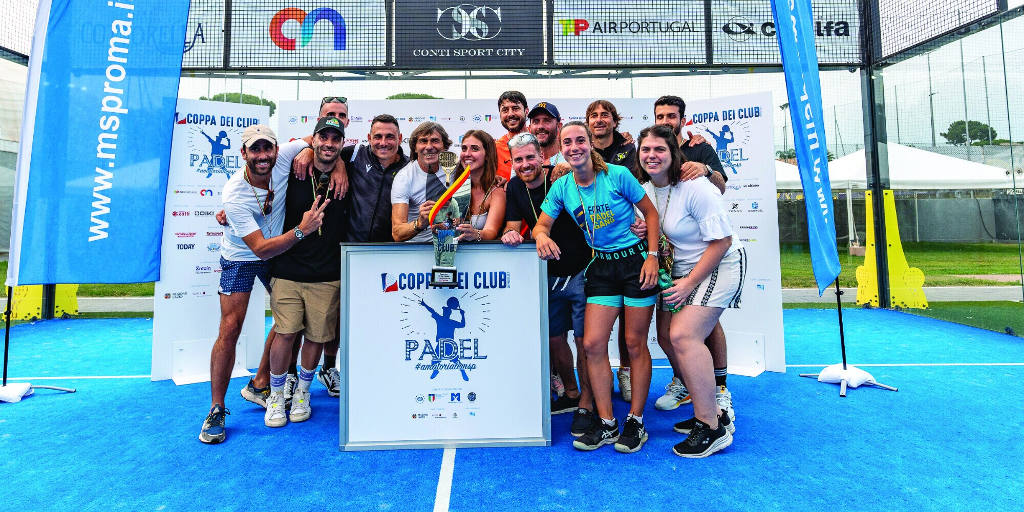 Coppa dei Club, Bruno Conti premia i nuovi campioni
