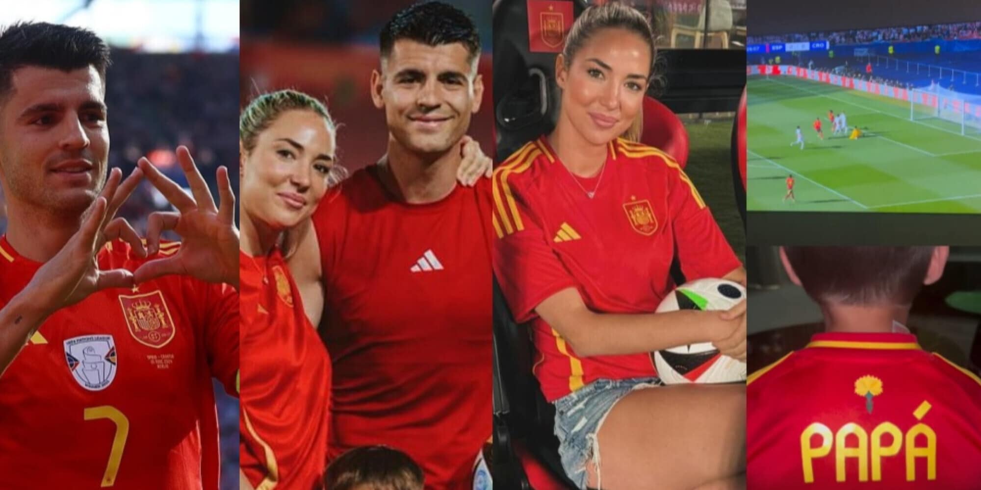 Morata, il tifo di Alice Campello e la gaffe: la replica di Alvaro