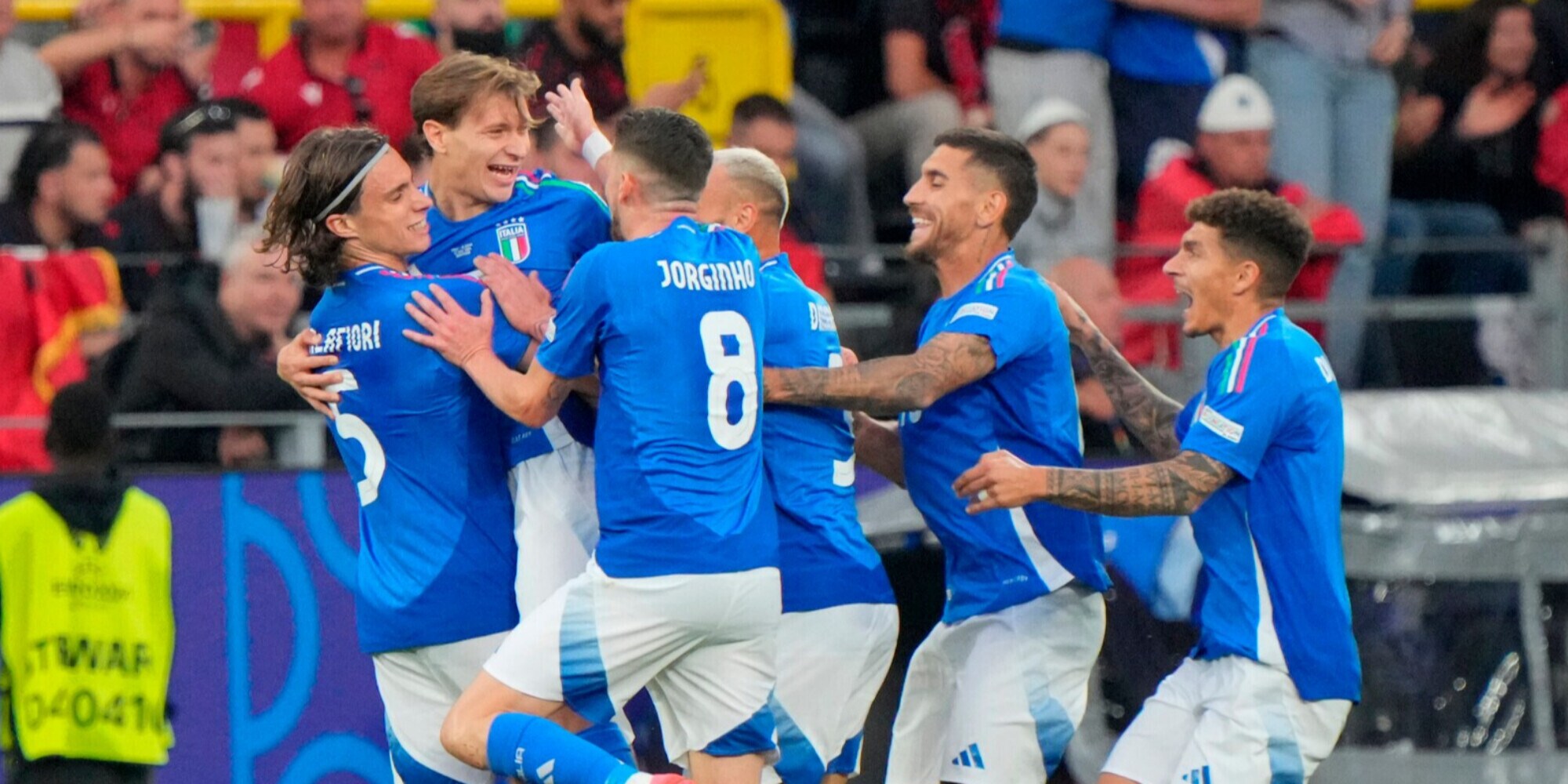 Grandi ascolti su Sky e Now per la prima partita dell'Italia