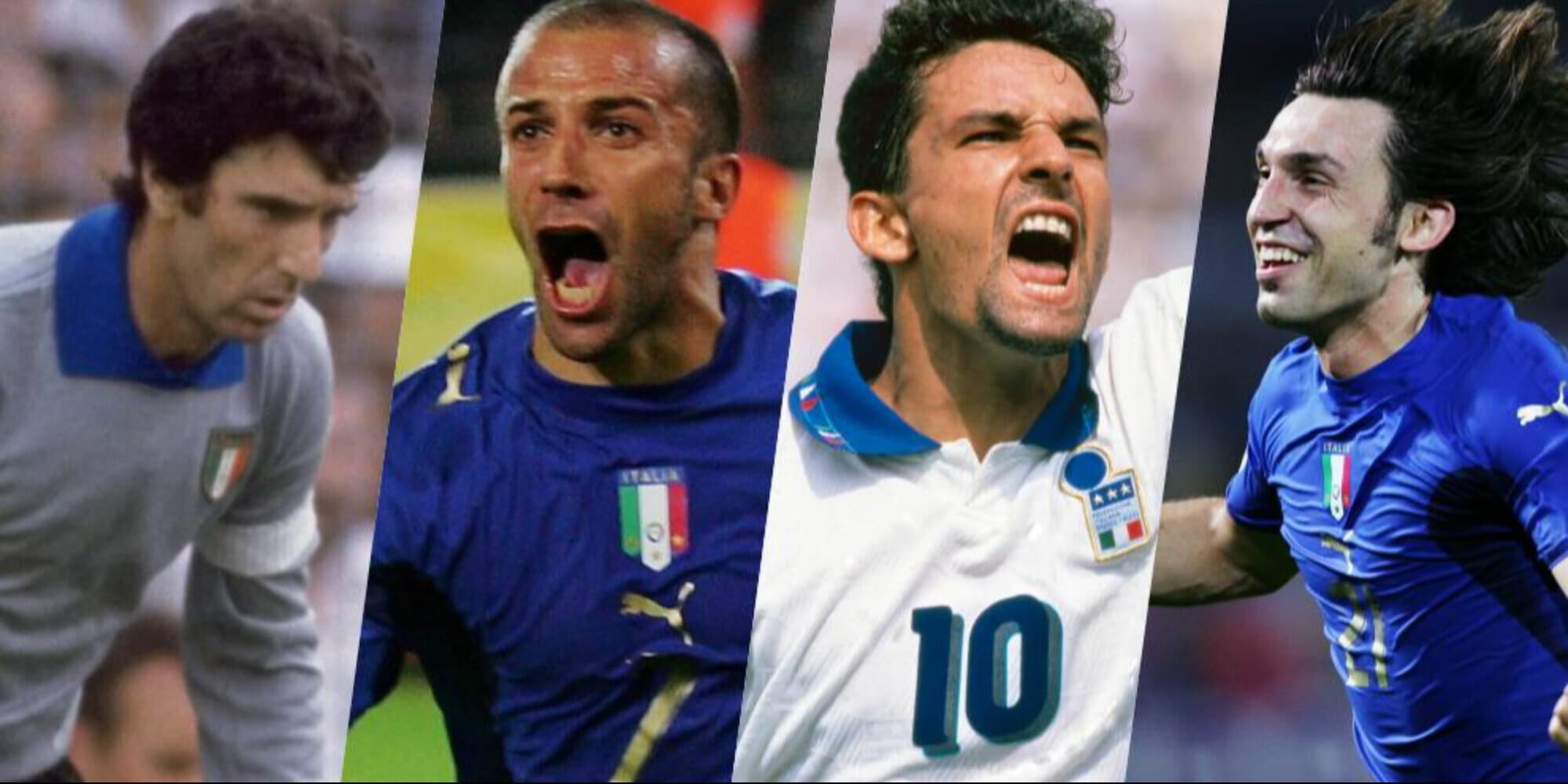 Italia, da Del Piero a Baggio: la top 10 dei migliori talenti azzurri