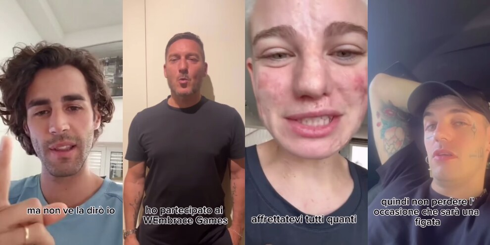 Da Totti a Tamberi e Castrogiovanni: un video pe i WEmbrace Games 2024 con Bebe Vio