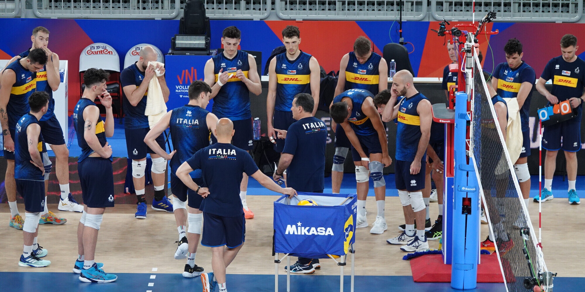 Nazionale Maschile: l'Italia è Slovenia, mercoledì il match con la Polonia