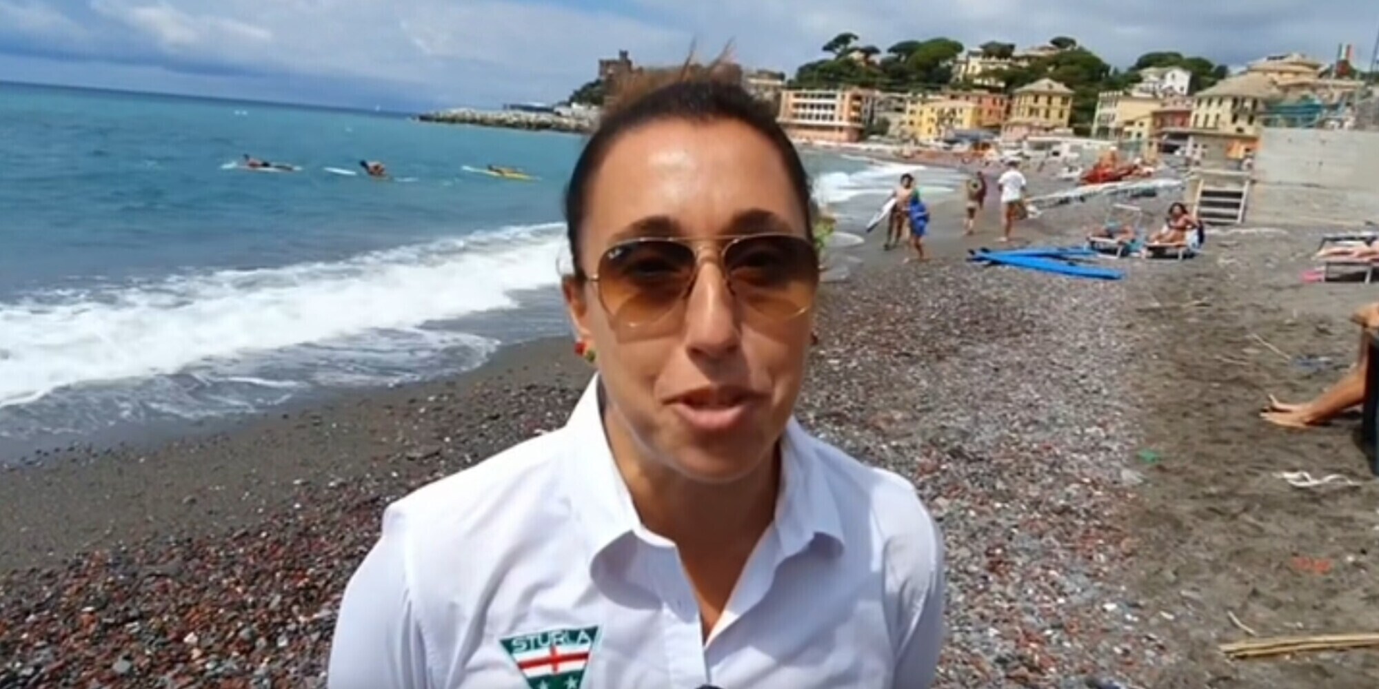 Sportiva Sturla over the top nel salvamento